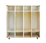 Changing room 4/8 people with upper shelf SP01034