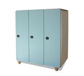 3/6 people dressing room with rounded corners SP01013