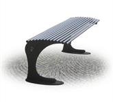 Steel bench PE02368