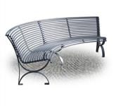 Curved Bench PE02369
