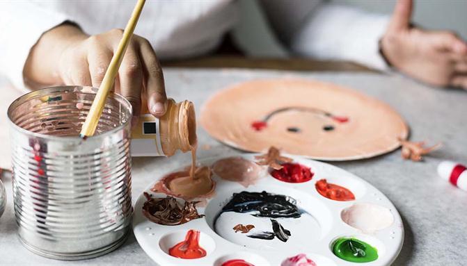 Cavalletti pittura per bambini: piccoli artisti crescono