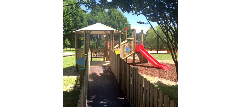Parco giochi inclusivo: un'area all'aperto accessibile a tutti i bambini