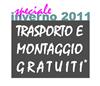 TRASPORTO E MONTAGGIO GRATUITI