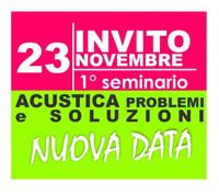 PRIMO SEMINARIO ACUSTICA 